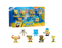 SpongeBob SquarePants набор фигурок Спанч Губка Боб Квадратные Штаны 7-piece figure set Just Play Disney Junio