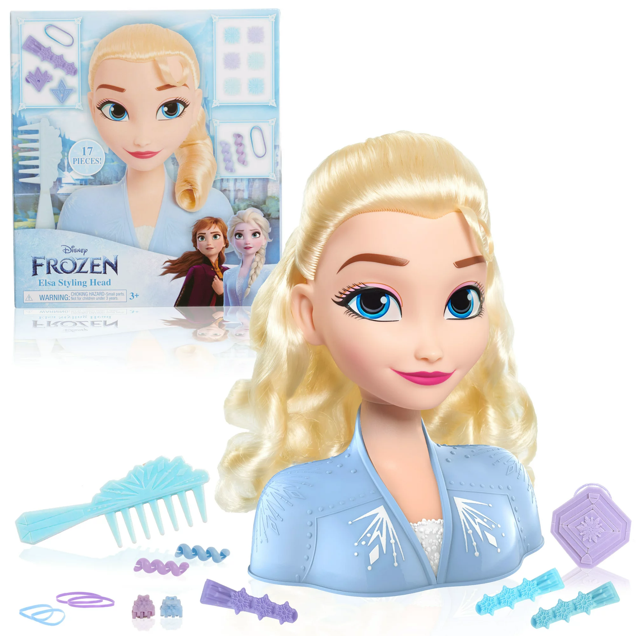 Frozen Elsa Styling Head Ельза Голова манекен для зачісок холодне серце 2 32806 Disney Just Play
