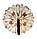 Світильник на акумуляторі Velvet ACCORDION Zebra Gingko (Англія), коричневий, фото 9