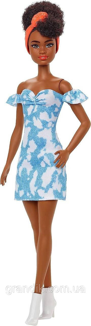 Barbie Fashionistas Doll 185 оригинал Mattel, кукла Барби темненькая в ...