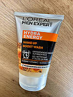 Очищувальний гель для обличчя L'Oreal Men Expert Hydra Energetic
