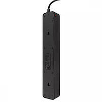 Мережевий фільтр Proove Power Socket P-04 (4 розетки + 4 USB + 2 Type-C) 2М, фото 4