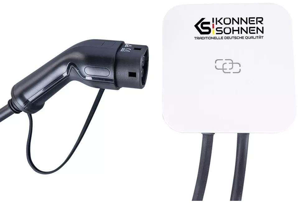 Портативна станція для зарядки електромобілів Konner&Sohnen KS P16/3 (380 Вт, 16А), (00006181)