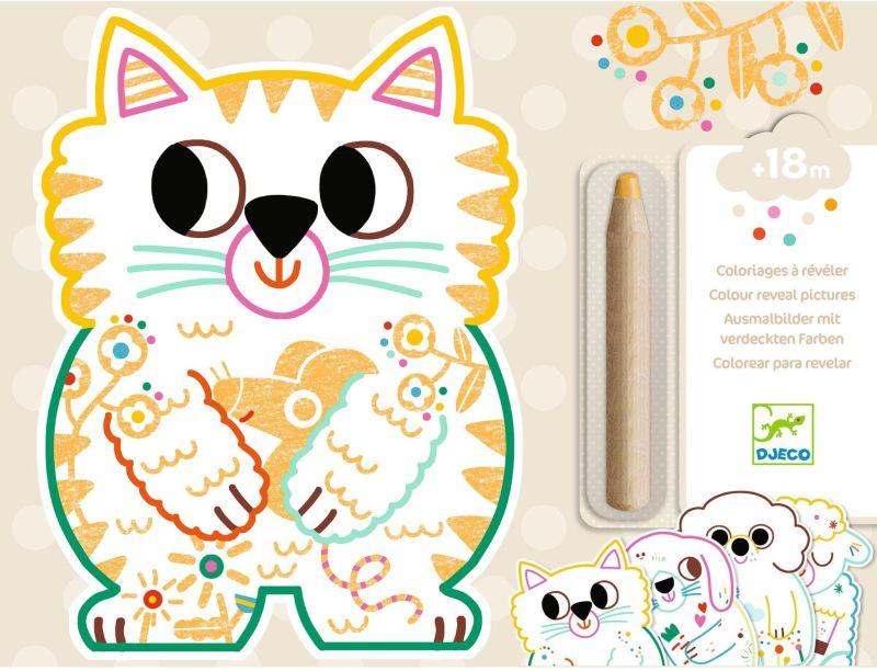 Художній комплект для малювання Djeco Свійські тварини DJ00061, фото 1