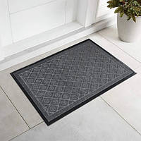 Брудозахисний килимок ZIGZAG(K) сірий, 0.5 x 0.8 м