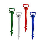 Зонт пляжний садовий з нахилом круглий Садові і пляжні парасолі для моря пляжу 180см, фото 6