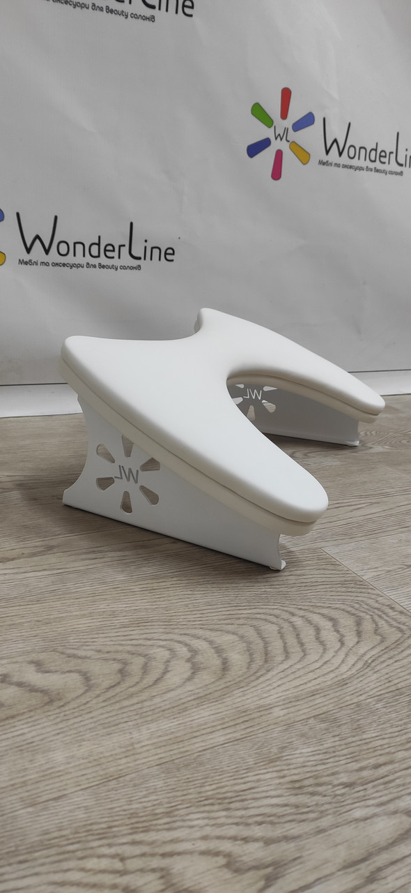 Підставка для рук манікюрна Ergo біла, фото 1