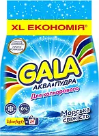 Стиральный порошок Gala Аква-Пудра Морская свежесть для цветного белья 3.6 кг