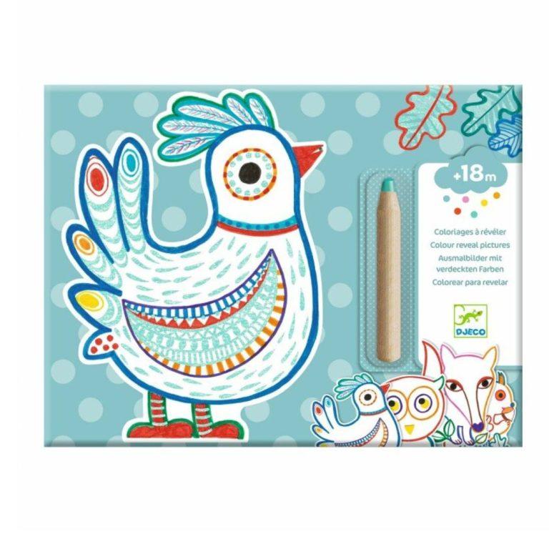 Художній комплект для малювання Djeco Лісові друзі DJ00063, фото 1