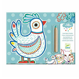 Художній комплект для малювання Djeco Лісові друзі DJ00063