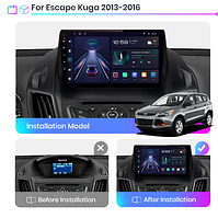 Junsun 4G Android магнітолу для Ford Kuga 2 Escape 3 2012 — 2019