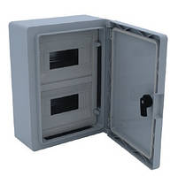 Пластиковий бокс навісний ABS 2x12=24 мод 300х400х165