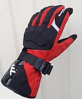 Горнолыжные перчатки Madbike Red текстильные с защитой пальцев L /XL