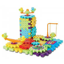 Дитячий розвивальний 3D конструктор шестерні Funny Bricks, Конструктор Funny Bricks 81 деталей, фото 5