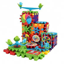 Дитячий розвивальний 3D конструктор шестерні Funny Bricks, Конструктор Funny Bricks 81 деталей, фото 6