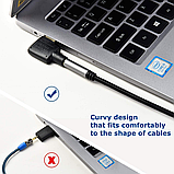 LZYCO Адаптер USB на Audio Jack 3.5 mm Зовнішня стереозвукова карта, фото 4