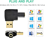 LZYCO Адаптер USB на Audio Jack 3.5 mm Зовнішня стереозвукова карта, фото 6