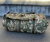 Тактический баул 120 литров. Военный рюкзак-баул мультикам