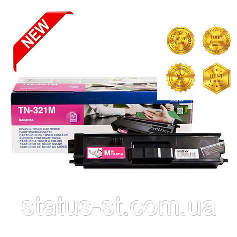Картридж Brother TN-321M для принтера DCP-L8400CDN, DCP-L8450CDW, HL-L8250CDN, HL-L8350CDW, MFC-L8650CDW, MFC-L8850CDW, фото 1