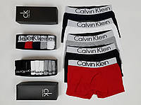 Набор нижнего белья боксеры 5шт носки короткие 18 пар Кельвин Кляйн. Трусы носки мужские комплект Calvin Klein