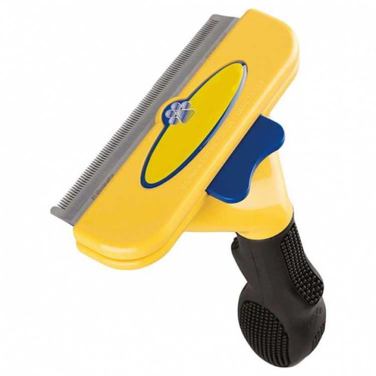 Фурмінатор з кнопкою для котів та собак леза 10 см