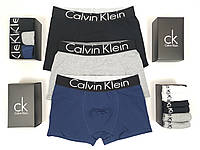 Труси шкарпетки чоловічі набір 3шт та 6 пар Calvin Klein. Боксери труси для чоловіків і короткі шкарпетки Кельвін Кляйн