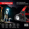 Налобний світлодіодний ліхтарик TITANUM TLF-H06 800Lm 6500K, фото 6