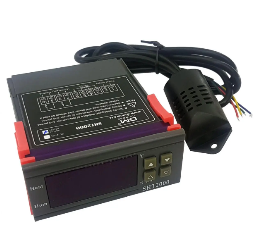 Регулятор вологості та температури  універсальний з виносним датчиком, фото 1