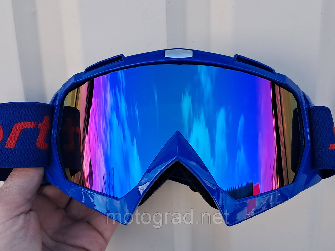 Лижні окуляри маска MJ-16 сині, фото 1