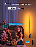 Розумний торшер Philips Hue Gradient Signe White and Color 149 см, Bluetooth, ZigBee, Apple HomeKit (Чорний), фото 4