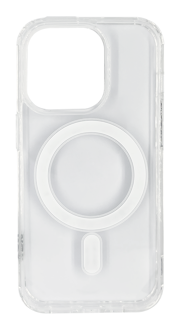 Магнітний чохол XON PhoneCase Magnetic для iPhone 14 Pro Прозорий