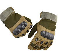 Тактические перчатки цвет олива военные М Л ХЛ с закрытыми пальцами военные