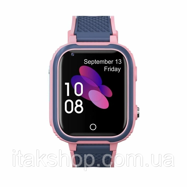 Дитячий смарт годинник Smart Baby Watch LT21 з GPS Рожевий