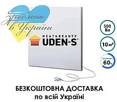 Металокерамічний обігрівач UDEN 500К | 500 Вт | до 10 м2 | Інфрачервоний | Гарантія 60 міс