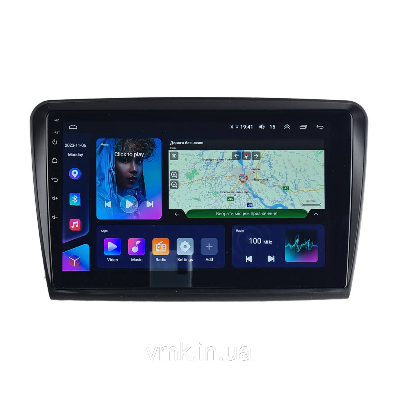 Штатна Магнітола Skoda Superb 2008-2015 4/64 8 ядер XYAuto 4G DSP CarPlay на Android