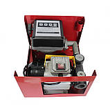 Міні АЗС 80 л/хв для дизельного палива на 220 В REWOLT, Мобільна мінізаправка від мережі, Заправна станція для ДП, фото 3