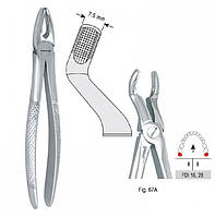 Щипцы эктракционные fig.67A (DE.750.671) Falcon