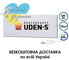 Металокерамічний обігрівач UDEN 500D | 500 Вт | до 10 м2 | Інфрачервоний | Гарантія 60 міс