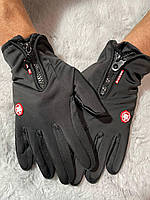 Перчатки s m l xl черные, тактические, военные перчатки сенсорные мужские женские XL / 10 / 23-26 см