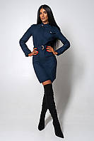 Платье Jadone Fashion Фида KPC xs тёмно-синий