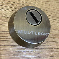 Броненакладка на замки Mul-t-lock SL3 антична бронза