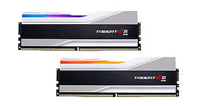 Модуль пам'яті  G.Skill Trident Z5 RGB Silver DDR5 2x16GB/6000 (F5-6000J3636F16GX2-TZ5RS) (D)