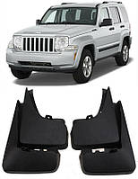 Брызговики для Jeep Liberty 2008-2013, к-кт (4шт.)