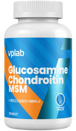 Для суглобів та сухожилля VP Lab Glucosamine Chondroitin MSM - 90 табл