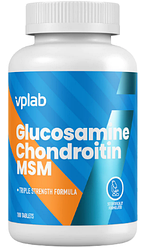 Для суглобів та сухожилля VP Lab Glucosamine Chondroitin MSM - 90 табл