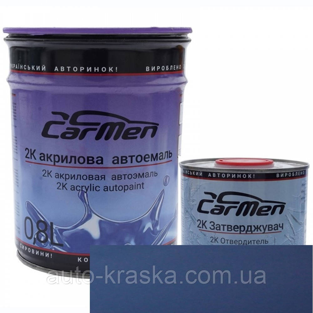 Авто фарба (автемаль) акрилова CarMen GAZ Junior ЮНІОР 0,8 л + затверджувач 0,4 л