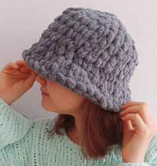 панамка из пуффи