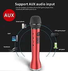 Бездротовий мікрофон 9 Вт для караоке Bluetooth Magic Karaokе L 598, Бездротовий караоке-мікрофон, фото 3