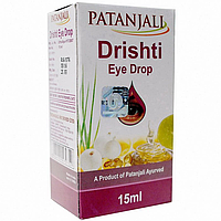 Натуральні очні краплі Дрішті Патанджалі 10 мл Drishti eye drop Patanjali