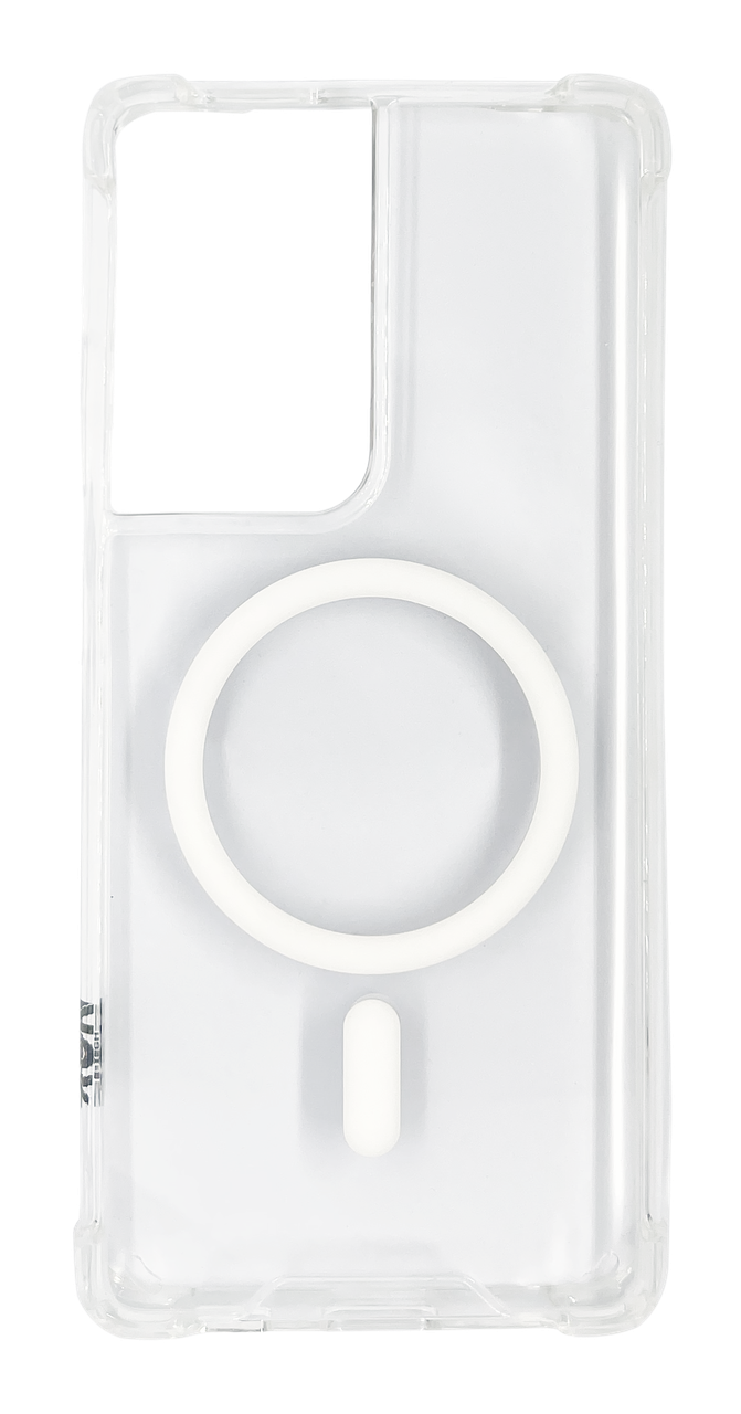Магнітний чохол XON PhoneCase Magnetic для Samsung S21 Ultra (PCMB2121300T 1806) Прозорий, фото 1
